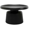 Image de table basse lima 70cm noire kare design