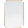 Image de miroir simply 90x60cm laiton