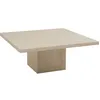 Image de Table basse Travertino 100x100cm Kare Design