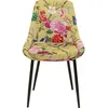 Image de Chaise East Side Flower Fever jaune Kare Design