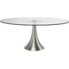 Image de Table en verre Grande Possibilita 180x120cm chromÃ©e et verre Kare Design en occasion ou reconditionné