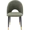 Image de chaise hudson verte kare design