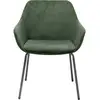 Image de chaise avec accoudoirs avignon verte kare design