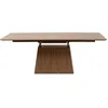 Image de Table à rallonge Benvenuto rectangle noyer Kare Design