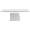 Image de Table à rallonge Benvenuto rectangle blanche Kare Design