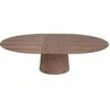 Image de Table à rallonge Benvenuto ovale noyer Kare Design