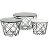 Image de Tables basses East rond set de 3 Kare Design