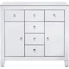 Image de Commode Luxury argent 2 portes 6 tiroirs Kare Design