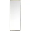 Image de Miroir Curve rectangulaire 200x70cm laiton Kare Design