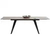 Image de Table à rallonge céramique amsterdam fonce 160-240x90cm