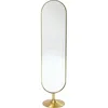 Image de Miroir sur pied Curve 172x38cm laiton Kare Design