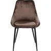 Image de Chaise East Side velours marron Kare Design