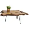 Image de Table basse bois brut aspen kare design