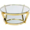 Image de Table basse Monocolo 90cm dorée Kare Design