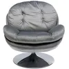Image de Fauteuil pivotant Cosy velours gris Kare Design