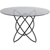 Image de Table Molekular 120cm noire Kare Design