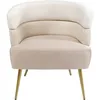 Image de Fauteuil Sandwich velours crème Kare Design