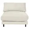 Image de fauteuil discovery velours crème kare design