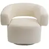 Image de fauteuil pivotant maye crème kare design