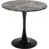 Image de table schickeria 80cm effet marbre noir kare design