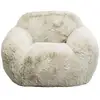 Image de fauteuil mika 115cm crème kare design