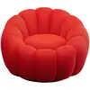 Image de fauteuil pivotant peppo bloom rouge kare design