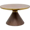 Image de Table basse Cono 70cm noyer Kare Design
