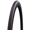 Image de Pneu rigide Schwalbe Lugano II 700x25 K-Guard noir rouge