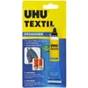 Image de Colle spéciale TEXTILE - UHU - Prise rapide - Sans solvant - 20 g - Transparente après séchage