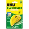 Image de Glue Roller - UHU - Non Permanent - 8 5m x 6 5mm - Transparent - Blanc