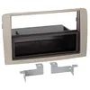 Image de Adaptateur de façade 2-DIN pour avec vide poche Lancia Musa 2004 > anthracite