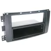 Image de Adaptateur de façade 2-DIN pour avec vide poche Smart ForTwo / ForFour noir