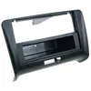 Image de Adaptateur de façade 2-DIN pour avec vide poche Audi TT apres 2006 2014 noir