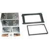 Image de Adaptateur de façade 2-DIN pour Porsche Cayenne noir