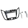 Image de Adaptateur de façade 2-DIN pour Ford C-Max 2010 / Kuga 2013 >noir piano