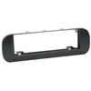 Image de Adaptateur de façade 1-DIN compatible avec Fiat Panda 2012 > matt noir