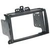 Image de Adaptateur de façade soft touch 2-DIN compatible avec Hyundai i20 2009 > noir