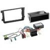 Image de Kit Installation autoradio 2DIN - GENERIQUE - Compatible VW Seat Skoda - Couleur Noir - Universel - CAN Bus