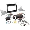 Image de Kit 2-DIN compatible avec Citroën/Fiat/Opel/Peugeot avec adaptateur dinfo HU OEM