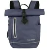 Image de travelite Sac à dos de loisirs bleu pour femme et homme - Basics Roll-Up Backpack Plane Marine 109721