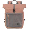 Image de travelite Sac à dos de loisirs rose gris pour femme et homme - Basic Rollup Backpack Pink / Grey 221700