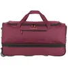 Image de Sac de voyage - travelite - Basics Wheeled Duffle M - Rouge vin - 75 cm - 98 litres