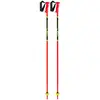 Image de Bâtons Leki Racing rouge brillant noir jaune fluo enfant (paire) - 90