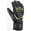 Image de Gants Leki WCR Team 3D noir jaune fluo enfant - 8