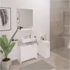 Image de Armoire Avec 2 Tiroirs 20x45x61 Cm Blanc Fmd