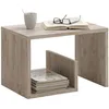 Image de Table Basse 2 En 1 59,1x35,8x37,8 Cm Chêne Sable Fmd