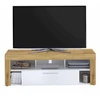 Image de Meuble Tv 1 Tiroir Design "biotin" 150cm Chêne