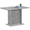 Image de Table À Manger 110 Cm Gris Béton Fmd