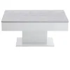 Image de Table Basse Gris Béton Et Blanc Fmd