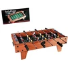 Image de Mini Baby Foot En Bois - Marron Et Vert - L 69.8 X L 36 X H 8 Cm